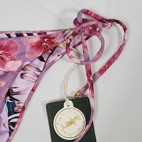 NWT Revolve Boamar Suzy Tie Side Bottom in Tropical - Small - Picture 5 of 7